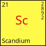 atome Scandium